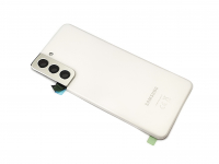originální kryt baterie Samsung G991B Galaxy S21 5G včetně sklíčka kamery white  + dárek v hodnotě 45 Kč ZDARMA