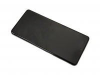 originální LCD displej + sklíčko LCD + dotyková plocha + střední rám Samsung G998B Galaxy S21 Ultra 5G black