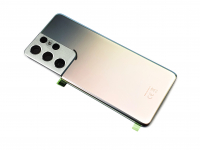 originální kryt baterie Samsung G998B Galaxy S21 Ultra 5G včetně sklíčka kamery silver