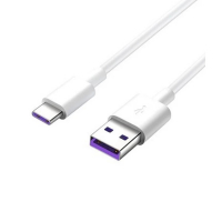 Originální datový kabel Huawei AP81 5A USB-C Quick Charge 5A white 1m