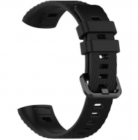 originální výměnný silikonový pásek Huawei pro Huawei Band 3 black