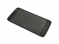 originální LCD displej + sklíčko LCD + dotyková plocha + přední kryt iGET Zeta black