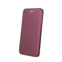 ForCell pouzdro Book Elegance burgundy Samsung A125F Galaxy A12, A127F Galaxy A12 Nacho, M127F Galaxy M12