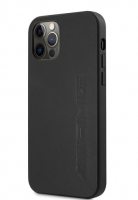 AMG pouzdro Leather Big Stamped Logo black pro Apple iPhone 12 Pro Max
