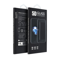 Ochranné tvrzené 5D sklo Full Glue black na display Realme 8, Realme 8 Pro - 6.4