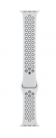 originální výměnný silikonový pásek Apple MX8F2ZM/A Nike Sport Band white pro Apple Watch 44mm