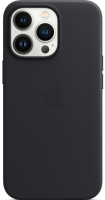originální pouzdro Apple Leather Case s MagSafe pro Apple iPhone 13 Pro black