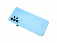 originální kryt baterie Samsung A525F Galaxy A52, A526B Galaxy A52 5G včetně sklíčka kamery blue