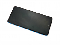 originální LCD displej + sklíčko LCD + dotyková plocha + střední rám Samsung A525F Galaxy A52, A526B Galaxy A52 5G blue