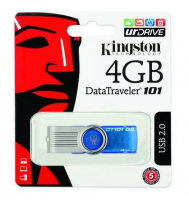 Flash disk Kingston 4GB USB 2.0 DataTraveler 101 black