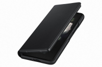 originální pouzdro Samsung Leather Flip Cover pro Samsung F926B Galaxy Z Fold3 5G černá