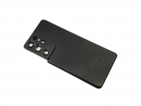 originální kryt baterie Samsung G998B Galaxy S21 Ultra 5G včetně sklíčka kamery black SWAP