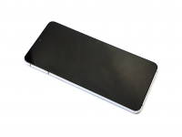 originální LCD displej + sklíčko LCD + dotyková plocha + střední rám Samsung G996B Galaxy S21 Plus 5G silver SWAP