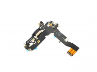 flex kabel nabíjení Apple iPhone 12, 12 Pro včetně systémového konektoru Lightning a mikrofonu black  + dárek v hodnotě 99 Kč ZDARMA