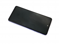 originální LCD displej + sklíčko LCD + dotyková plocha + střední rám Samsung A528B Galaxy A52s 5G violet