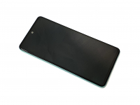 originální LCD displej + sklíčko LCD + dotyková plocha + střední rám Samsung A528B Galaxy A52s 5G mint green