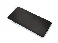 originální LCD displej + sklíčko LCD + dotyková plocha + střední rám Samsung G996B Galaxy S21 Plus 5G silver  + dárek v hodnotě 199 Kč ZDARMA