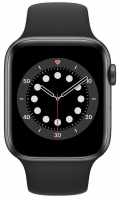 Apple Watch Series 6 GPS 44mm space grey Aluminium CZ