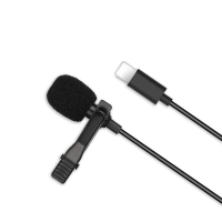 Klipový externí mikrofon XO MKF03 Lightning 2m black