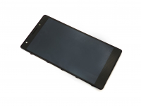 LCD displej + sklíčko LCD + dotyková plocha + přední kryt Lenovo PB2-670M Phab 2 Plus black