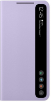 originální pouzdro Samsung Clear View Cover violet pro Samsung G990B Galaxy S21 FE
