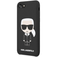 Karl Lagerfeld pouzdro Full Body Iconic black pro iPhone 7, iPhone 8, iPhone SE (2020), SE (2022) 5G