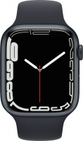 Apple Watch Series 7 GPS 45mm black Aluminium CZ Distribuce