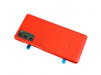 originální kryt baterie Samsung G780F Galaxy S20 FE, G781B Galaxy S20 FE 5G včetně sklíčka kamery red