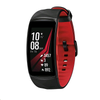 originální výměnný silikonový pásek Samsung R365 Galaxy Gear Fit2 Pro red