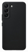 originální pouzdro Samsung Leather Cover black pro Samsung S901B Galaxy S22