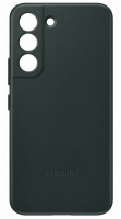 originální pouzdro Samsung Leather Cover green pro Samsung S901B Galaxy S22