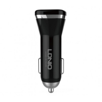 Autonabíječka LDNIO DL-219 Fastcharge s USB výstupem 2.1A/10.5W black