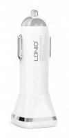 Autonabíječka LDNIO DL-219 Fastcharge s USB výstupem 2.1A/10.5W white