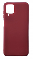 Pouzdro Jekod Matt TPU burgundy pro Samsung A127F, M127F Galaxy A12, M12