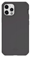 Pouzdro ItSkins Hybrid Silk 3m grey pro Apple iPhone 12 Pro Max