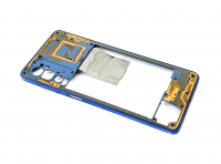 originální střední rám Samsung M526B Galaxy M52 5G blue