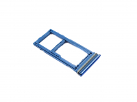 originální držák SIM + držák paměťové karty Samsung M526B Galaxy M52 5G blue