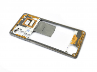 originální střední rám Samsung M526B Galaxy M52 5G white