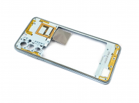 originální střední rám Samsung M236B Galaxy M23 5G blue
