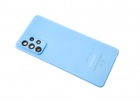 originální kryt baterie Samsung A525F Galaxy A52, A526B Galaxy A52 5G včetně sklíčka kamery blue SWAP