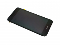 originální LCD displej + sklíčko LCD + dotyková plocha + přední kryt Honor 6A grey