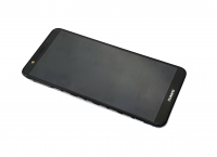 originální LCD displej + sklíčko LCD + dotyková plocha + přední kryt Huawei P Smart black