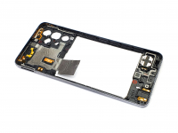 originální střední rám Samsung A325F Galaxy A32 black  + dárek v hodnotě 45 Kč ZDARMA