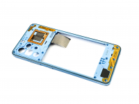 originální střední rám Samsung A325F Galaxy A32 blue  + dárek v hodnotě 45 Kč ZDARMA