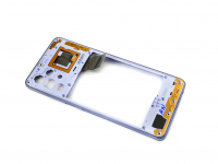 originální střední rám Samsung A325F Galaxy A32 violet  + dárek v hodnotě 45 Kč ZDARMA