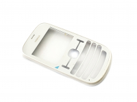 originální přední kryt Nokia Asha 201 včetně sklíčka LCD pearl white SWAP