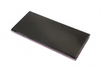 originální LCD displej + sklíčko LCD + dotyková plocha + střední rám Samsung S908B Galaxy S22 Ultra 5G dark red