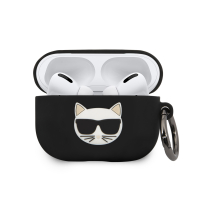 Karl Lagerfeld pouzdro Choupette Case pro Apple AirPods Pro black ROZBALENO