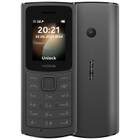 Nokia 110 4G Dual SIM black CZ Distribuce