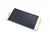 LCD display + sklíčko LCD + dotyková plocha + přední kryt Asus ZC520TL ZenFone 3 Max white  + dárek v hodnotě 149 Kč ZDARMA